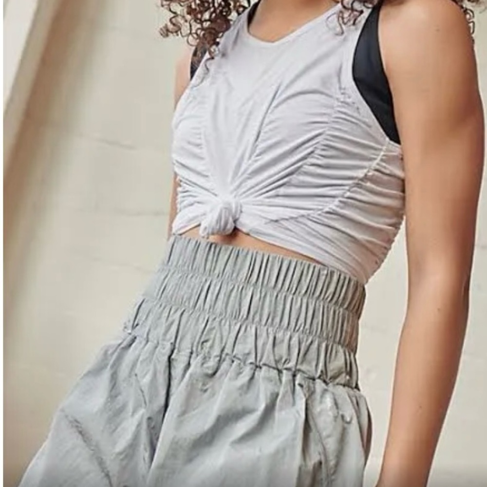Free People The Way Home Shorts in arctic mist